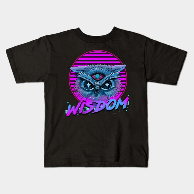 Wisdom Kids T-Shirt by absolemstudio